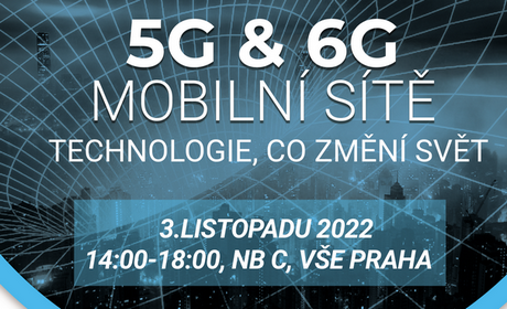 Konference 5G a 6G mobilní sítě: Technologie co změní svět