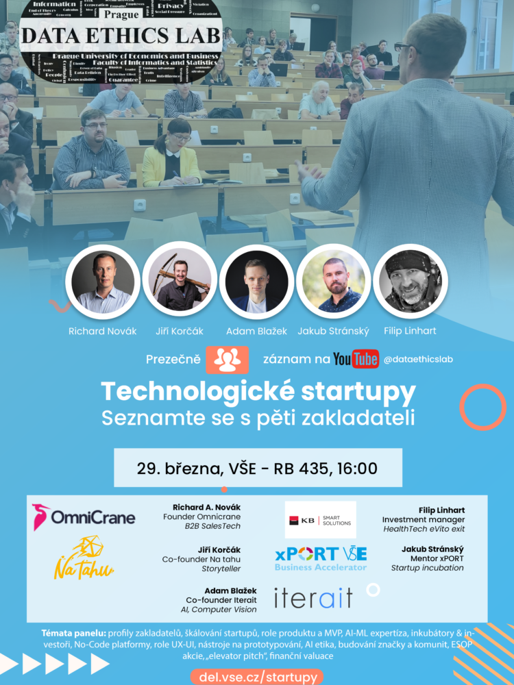Workshop – Technologické StartUpy